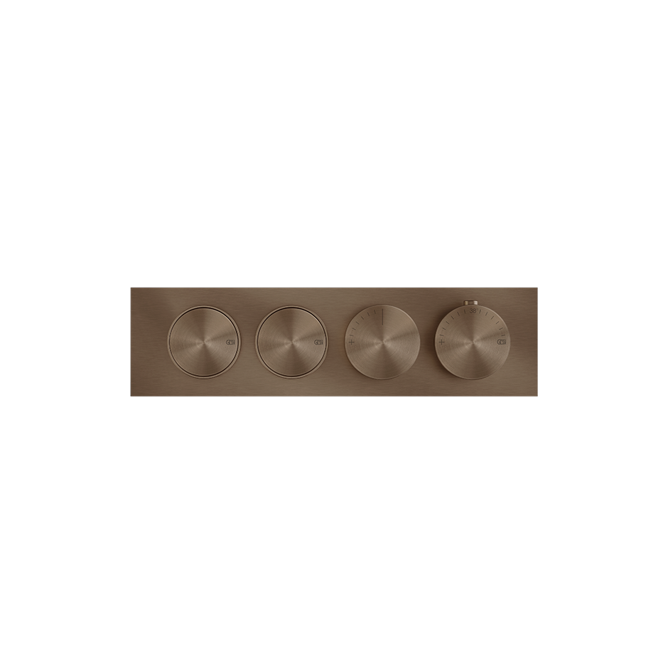 66222 - Coffee Bronze Brushed Pvd