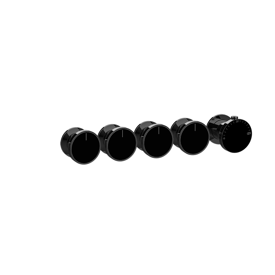 66338 - Black Metal Pvd