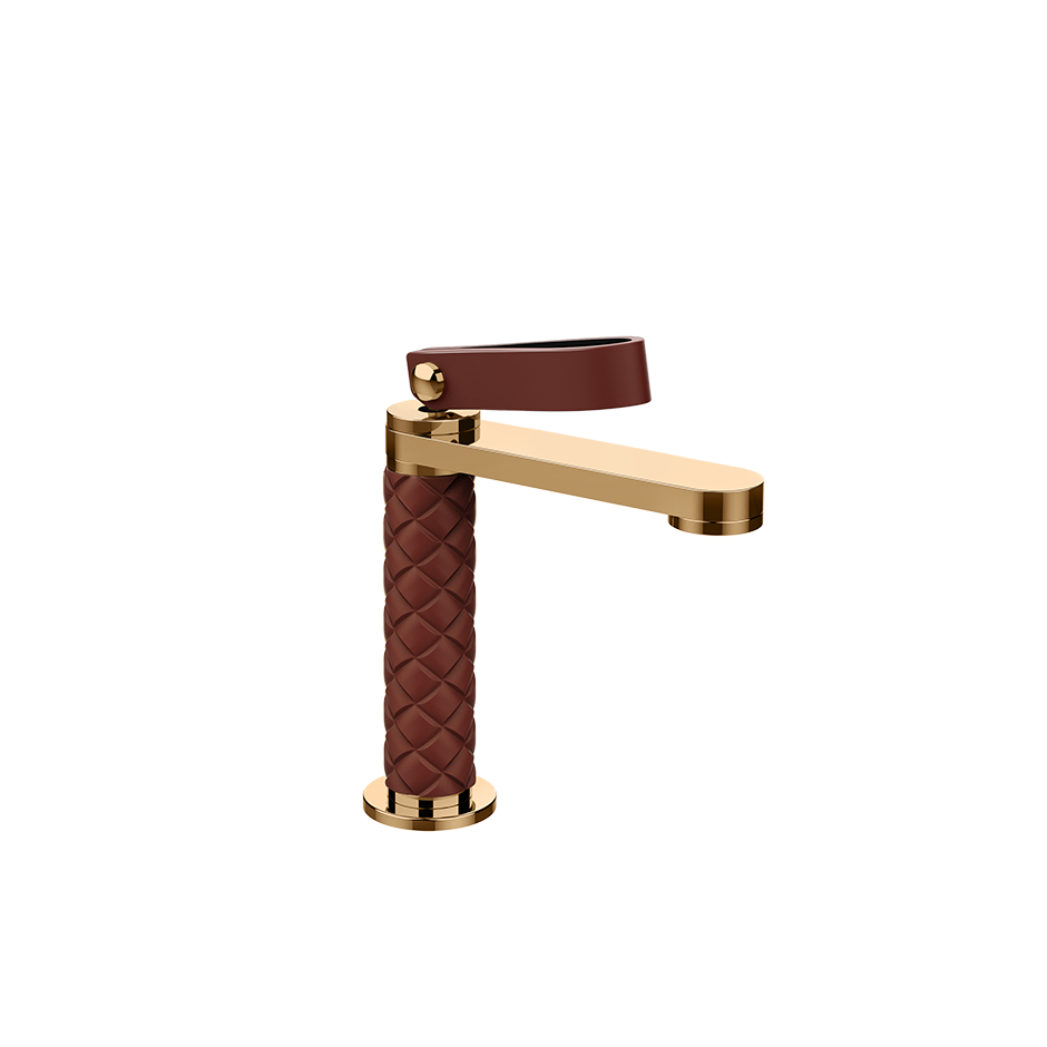 78402 Mitigeur Lavabo LACCETTO - Red Cherry/warm Bronze Pvd