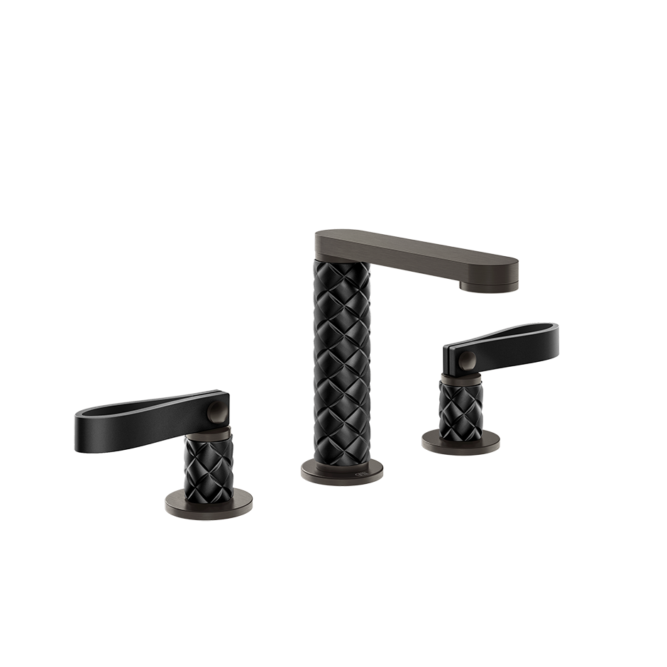 78414 Groupe Lavabo LACCETTO - Nero/black Metal Brushed Pvd