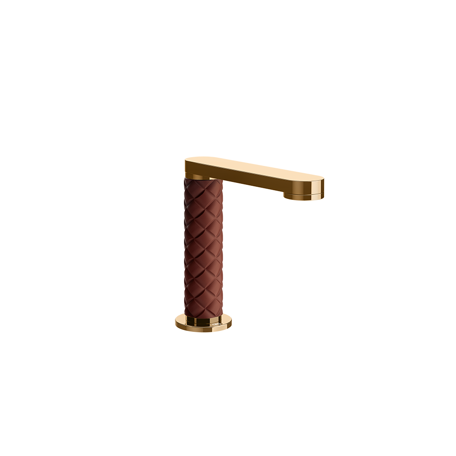 78421 Bec Lavabo LACCETTO - Red Cherry/warm Bronze Pvd