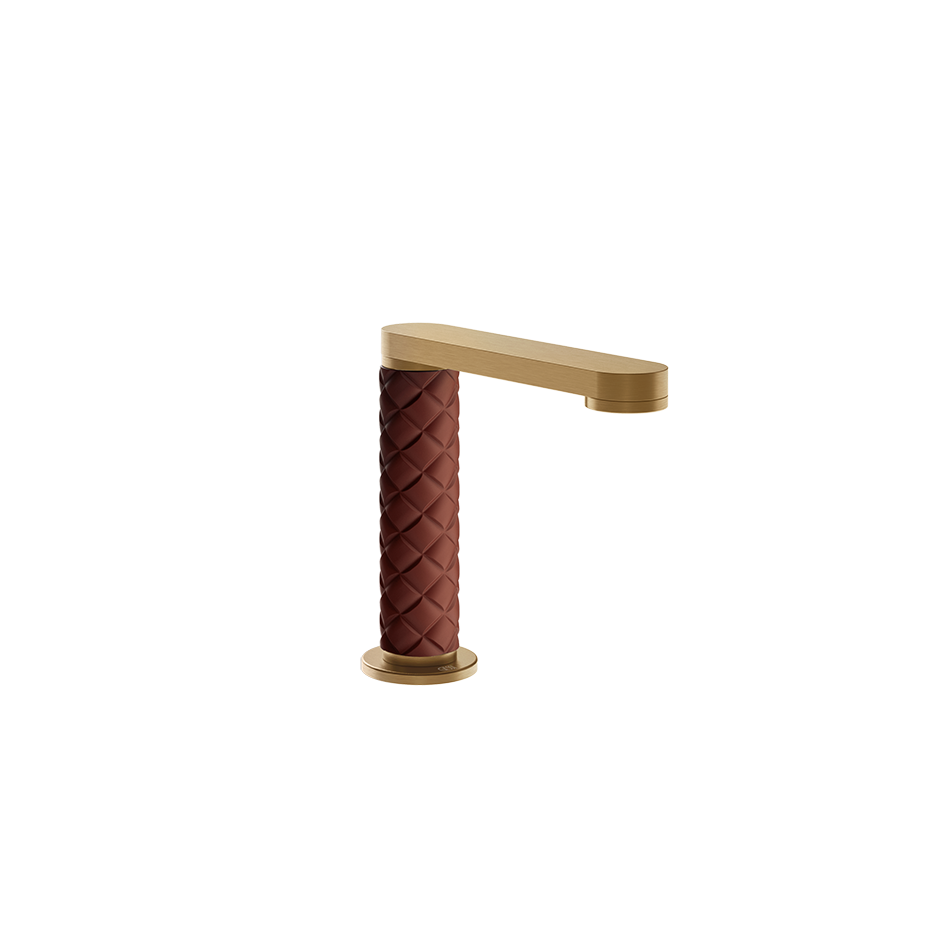 78421 Bec Lavabo LACCETTO - Red Cherry/warm Bronze Br. Pvd
