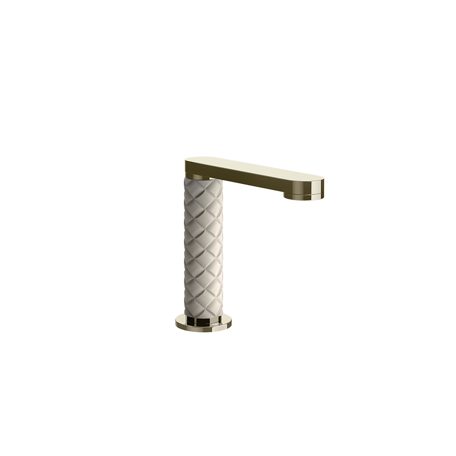 78421 Bec Lavabo LACCETTO - Crème/nickel Pvd