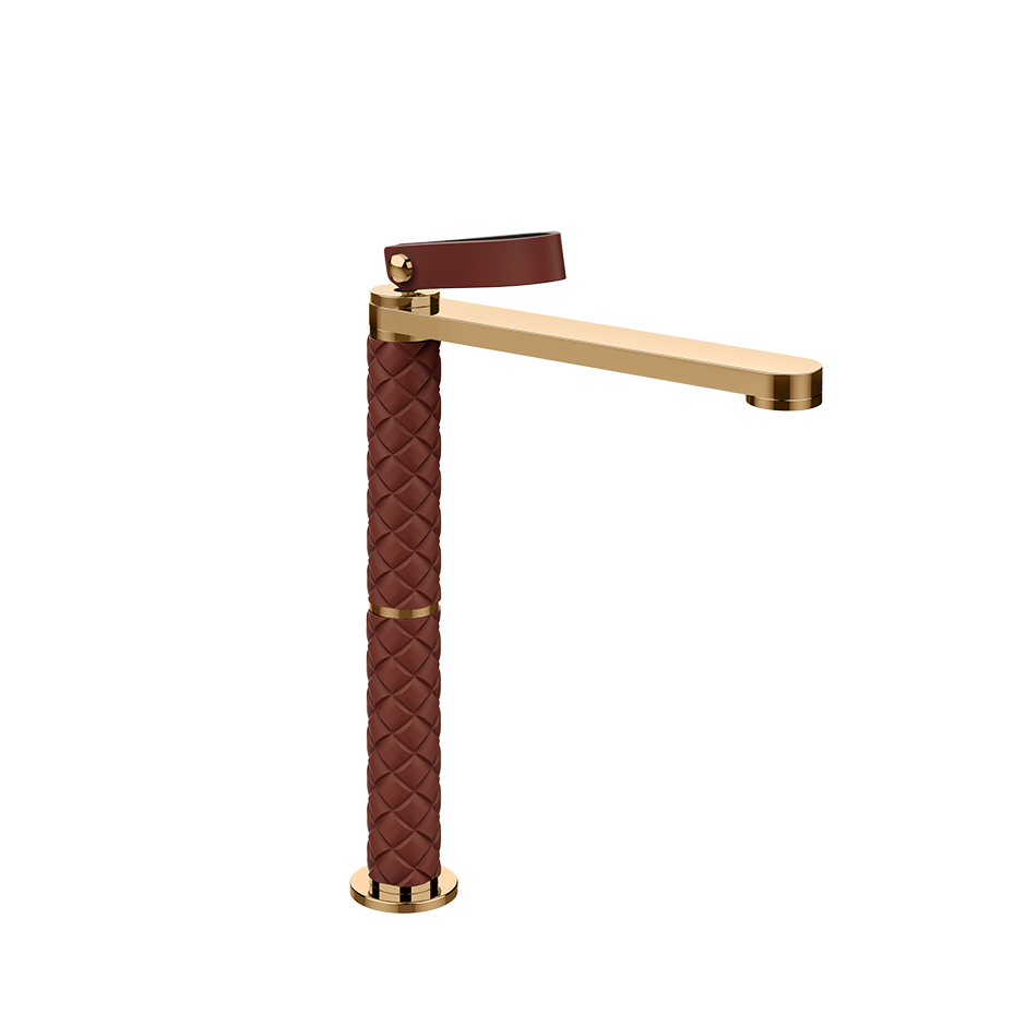78453 Mitigeur Lavabo LACCETTO - Red Cherry/warm Bronze Pvd