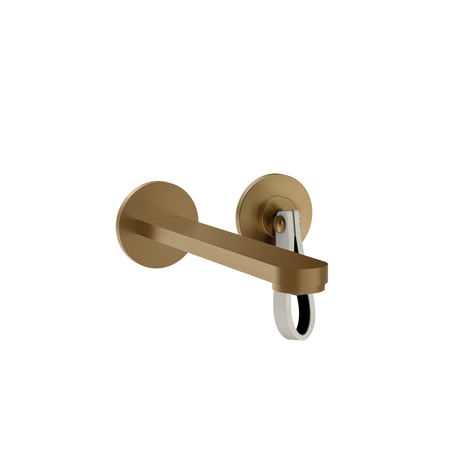 78488 Mitigeur Lavabo LACCETTO - Crème/deep Bronze Br. Pvd