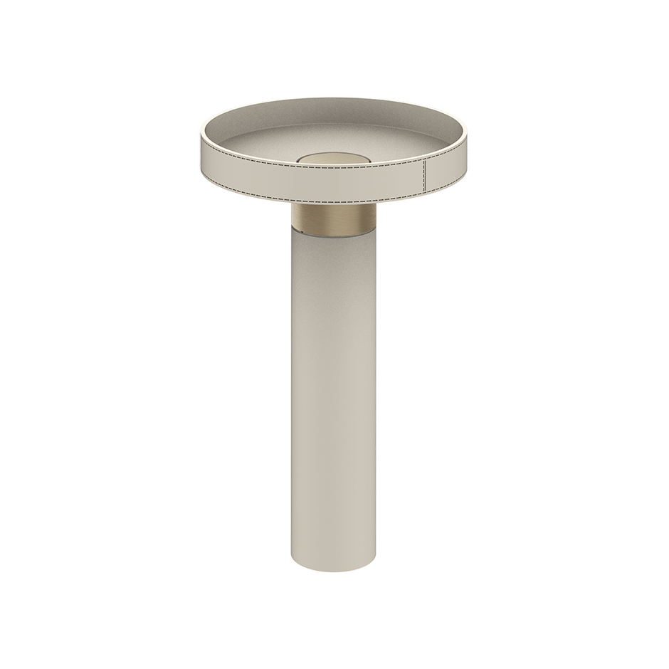 78607 - Crème/finox Brushed Nickel