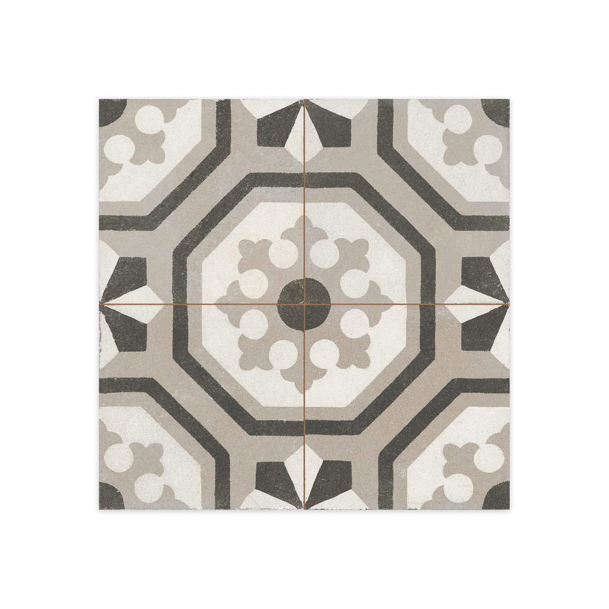 Carrelage Vintage effet Carreau ciment Multicolore Iluro 45x45x0,95 cm Ardina - Sol et mur intérieur Peronda