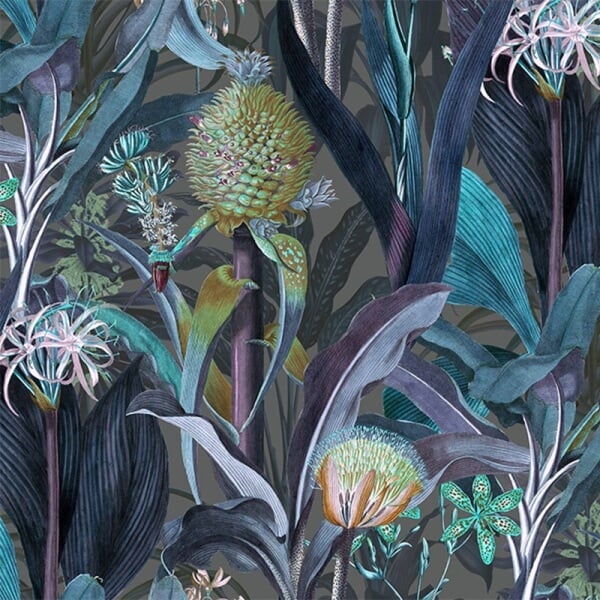Revêtement mural Blooming Pineapple Arte Peacock - réf. 97600