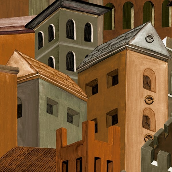 Revêtement mural Città di Castello Arte Terracotta - réf. 97680