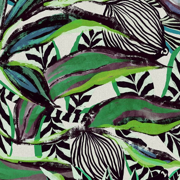 Revêtement mural Flor Imaginaria Arte Malachite Sunbird - réf. 97662