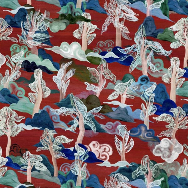 Revêtement mural Saranda Arte Vermilion Trees - réf. 11540