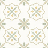 Carrelage effet Carreau ciment Moralis Vert 22,3x22,3x0,9 cm Levior - Sol et mur intérieur