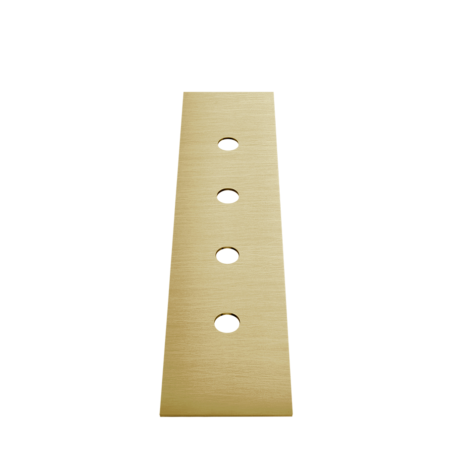01664 - Gold Brushed Pvd