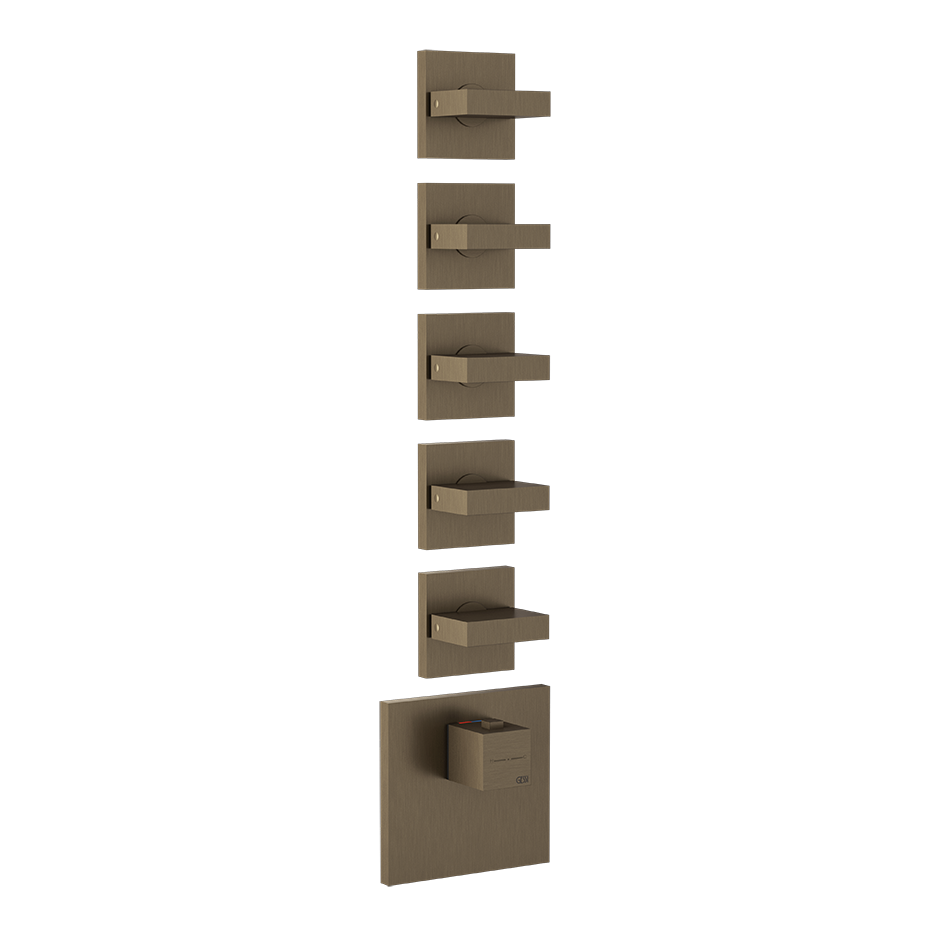 43220 - Coffee Bronze Brushed Pvd