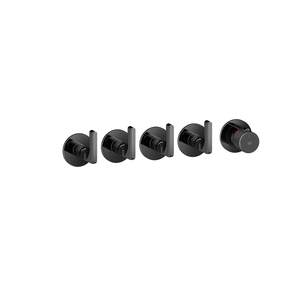 58338 - Black Metal Pvd