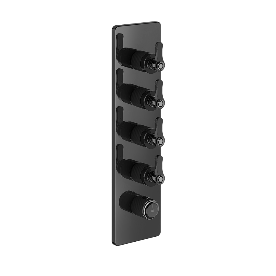 65208 - Black Metal Pvd
