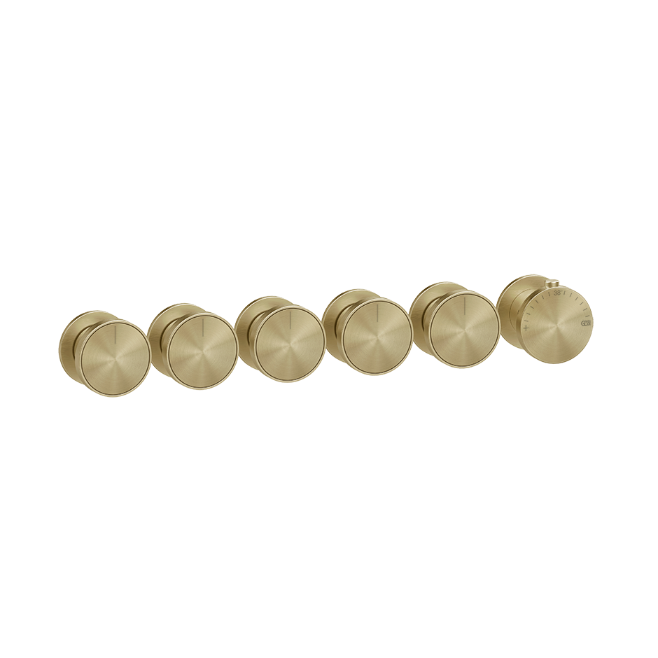 66340 - Brass Brushed Pvd