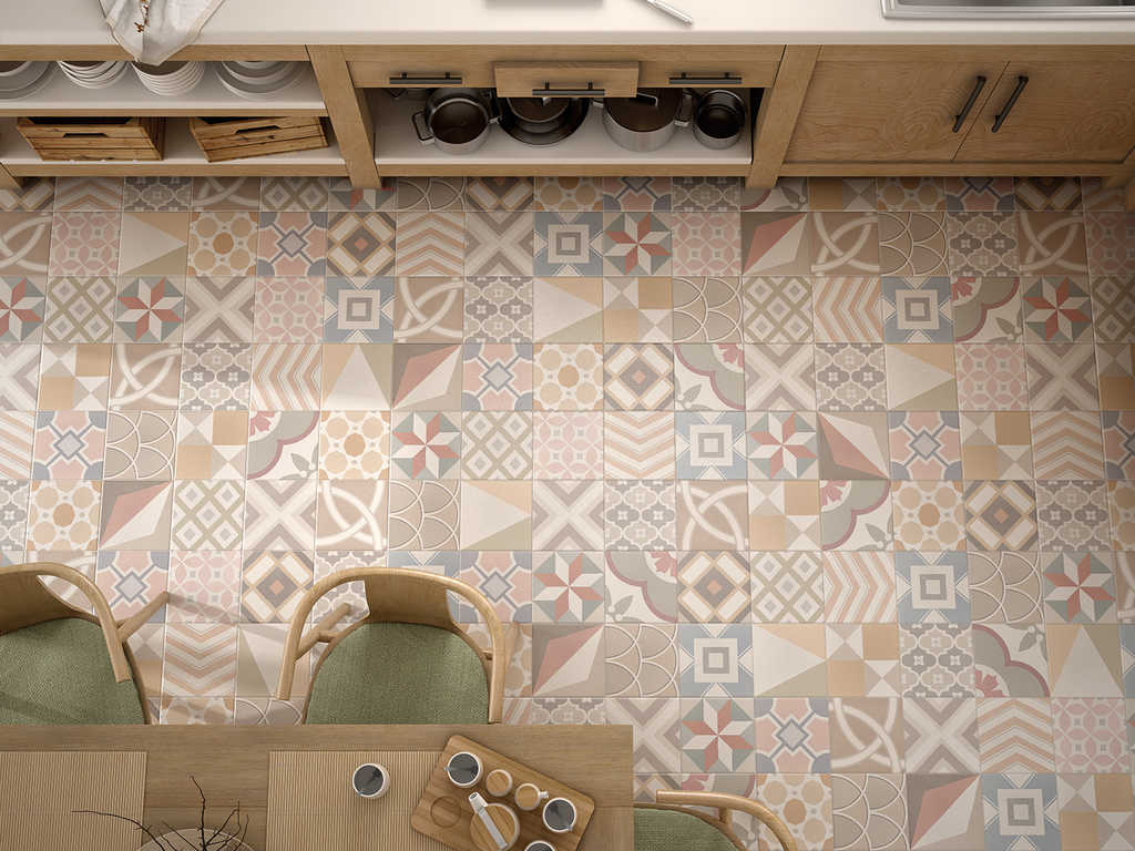 Caprice Deco Patchwork Pastel