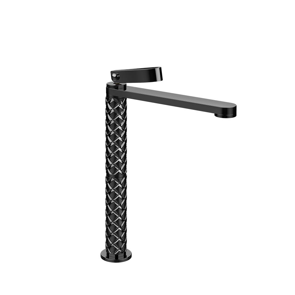 78304 Mitigeur Lavabo LACCETTO - Black Metal Pvd