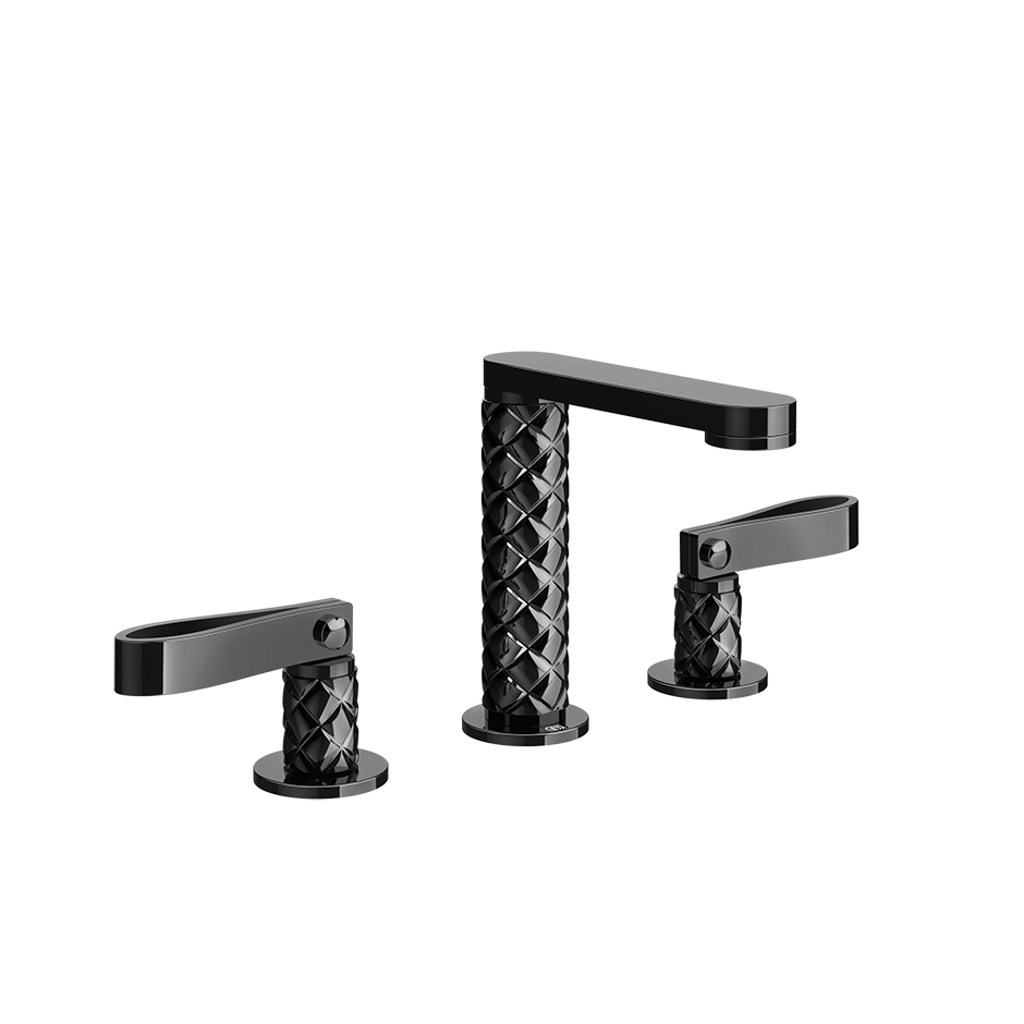 78314 Groupe Lavabo LACCETTO - Black Metal Pvd