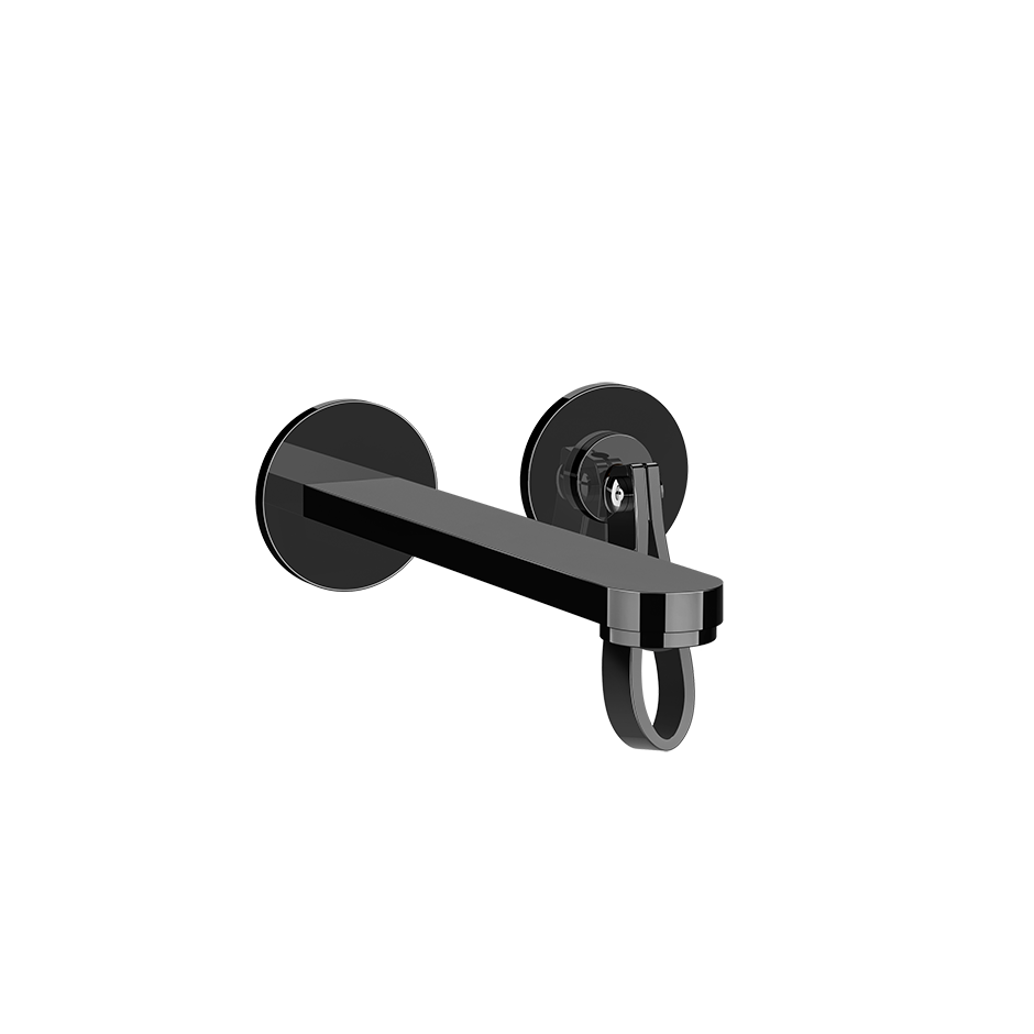 78388 Mitigeur Lavabo LACCETTO - Black Metal Pvd