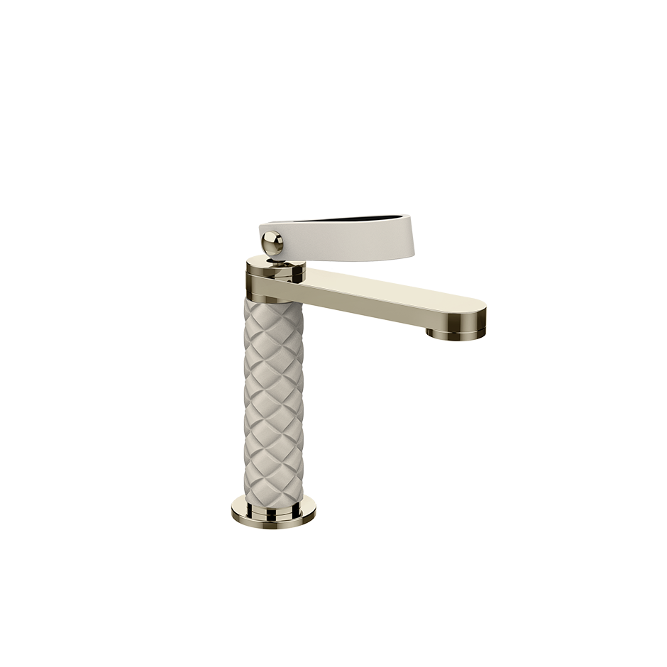 78402 Mitigeur Lavabo LACCETTO - Crème/nickel Pvd