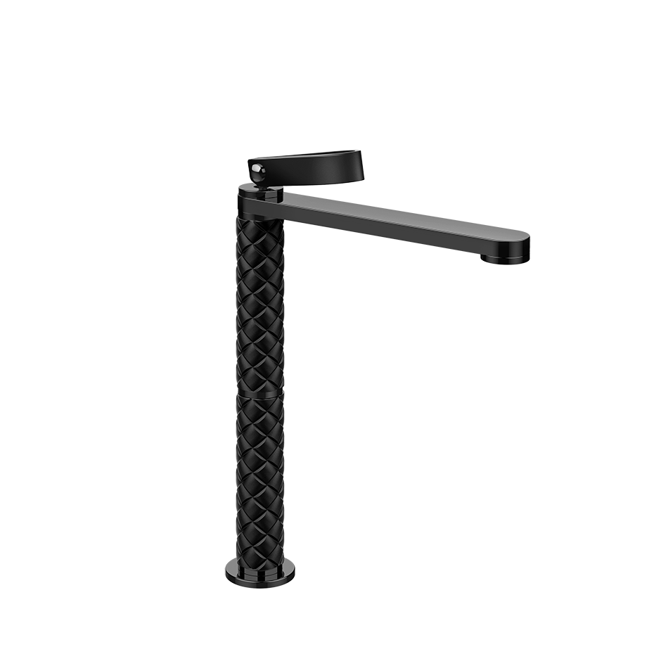 78404 Mitigeur Lavabo LACCETTO - Nero/black Metal Pvd