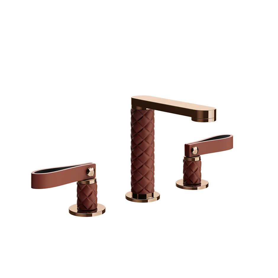 78414 Groupe Lavabo LACCETTO - Red Cherry/copper Pvd