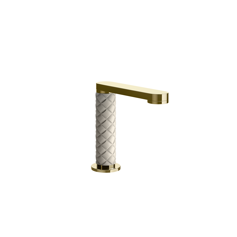 78421 Bec Lavabo LACCETTO - Crème/brass Pvd