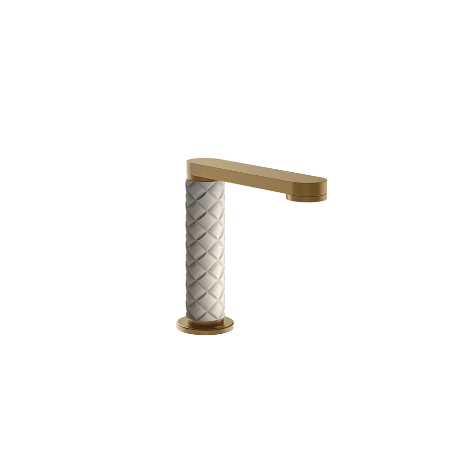 78421 Bec Lavabo LACCETTO - Crème/deep Bronze Br. Pvd