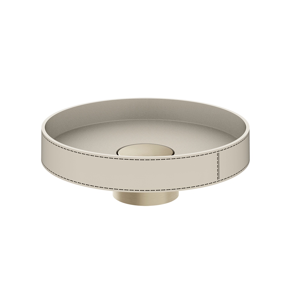 78601 - Crème/finox Brushed Nickel