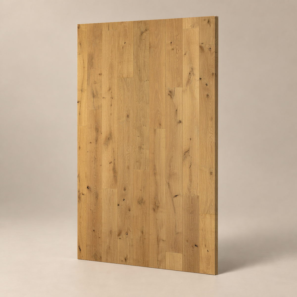 Parquet CLASSIC B - CAVALLO - HUILE UV — échantillon sur fond grège