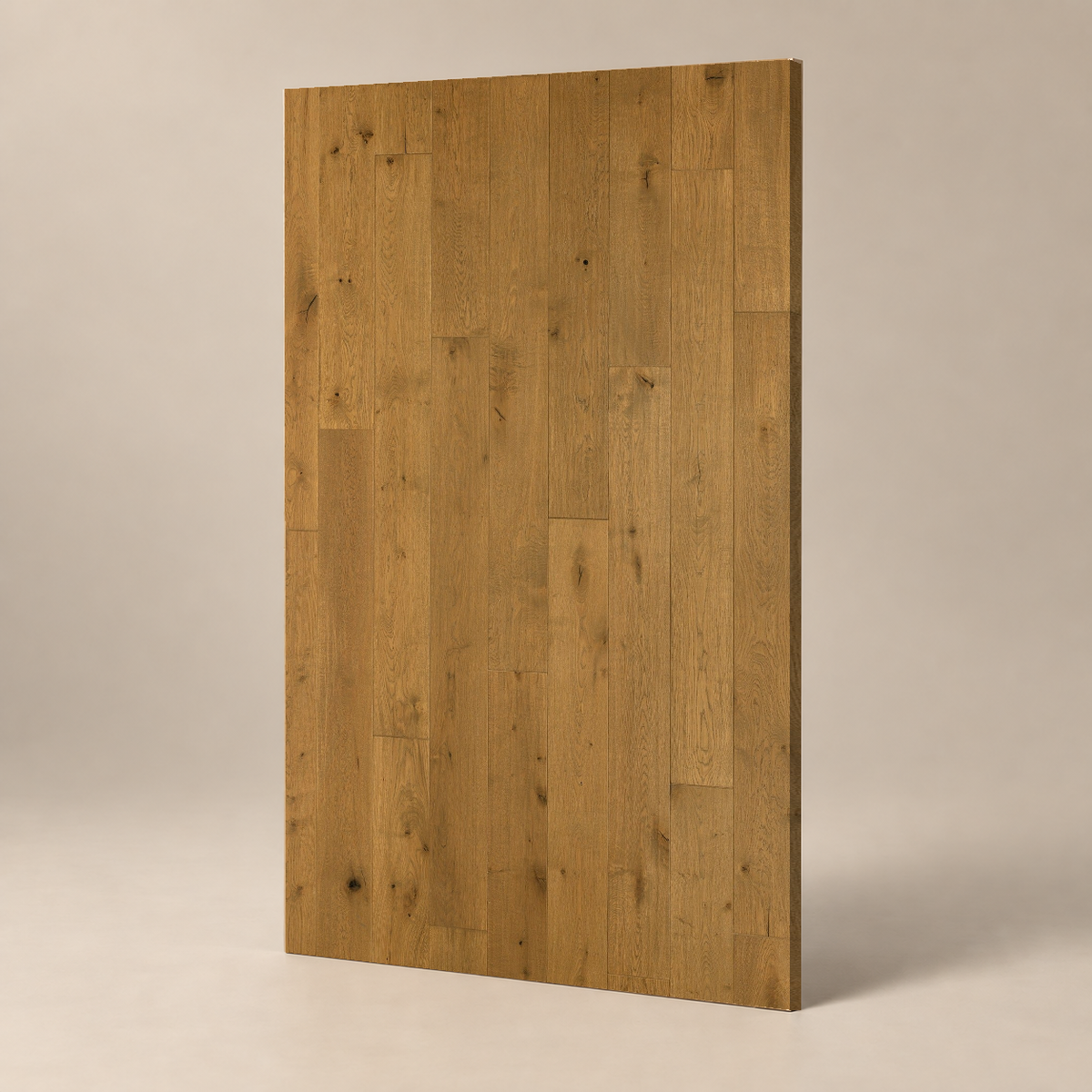 Parquet CLASSIC B - ALOFIT - HUILE UV — échantillon sur fond grège