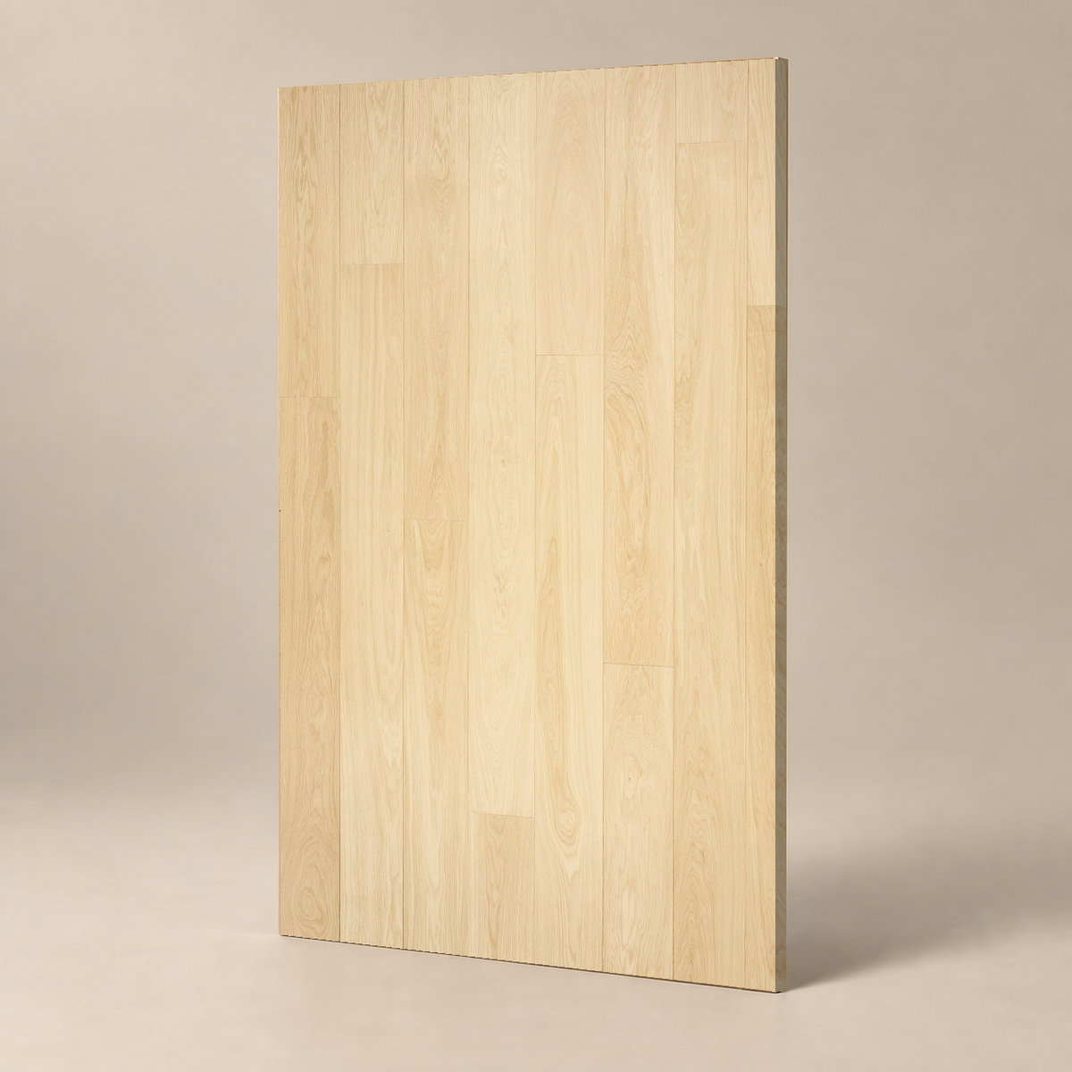 Parquet AB - BRUT — échantillon sur fond grège