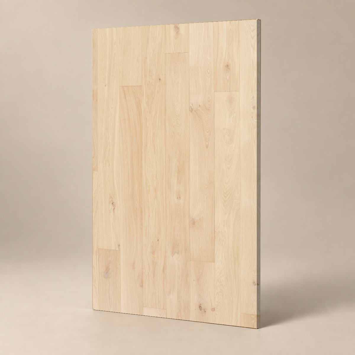 Parquet ABCD - VOLNAY - HUILE UV — échantillon sur fond grège