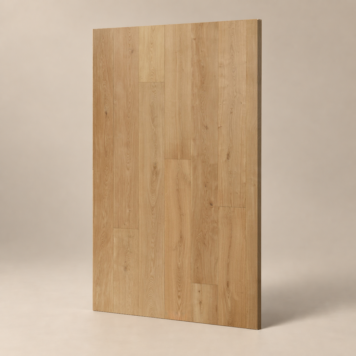 Parquet ABC - BRUT — échantillon sur fond grège