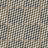 Carrelage Vintage effet Carreau ciment Noir Chevron 45x45x0,95 cm Rovessa - Sol et mur intérieur