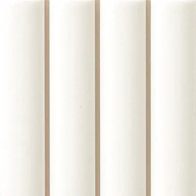 Fluted White Casa Serano