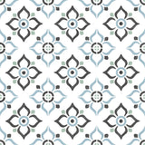 Carrelage effet Carreau ciment Trivano Bleu 12,3x12,3x0,87 cm Tanerio - Sol et mur intérieur