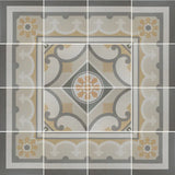 Caprice Burgundy / Corner / Border