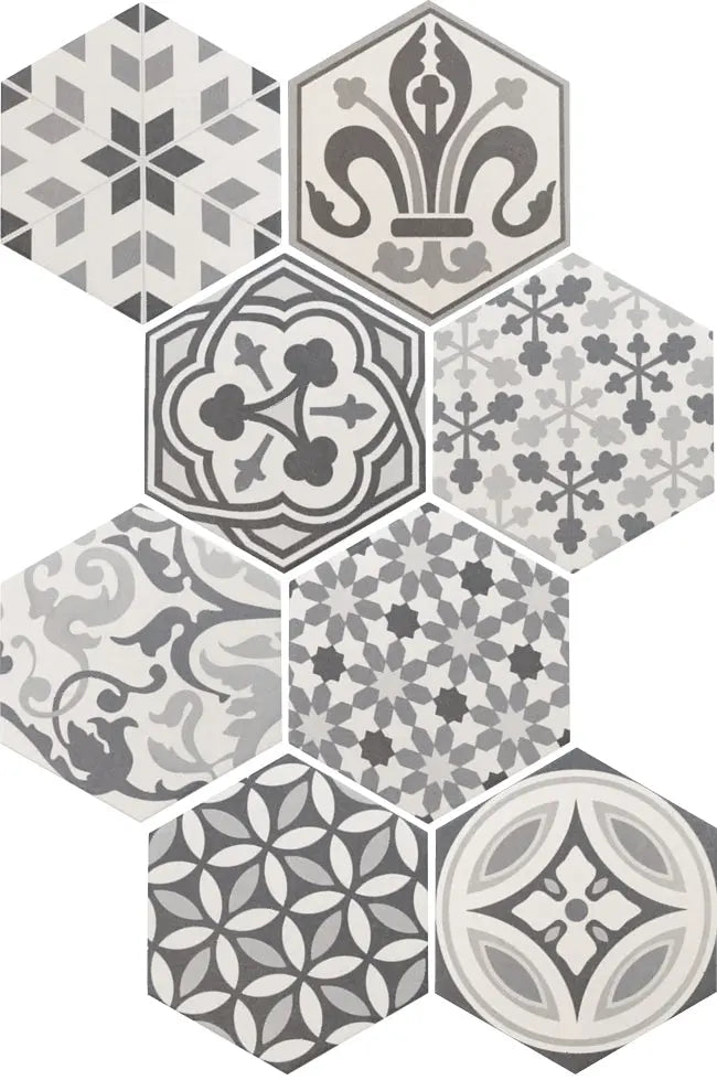 Hexatile Harmony B&W ABK