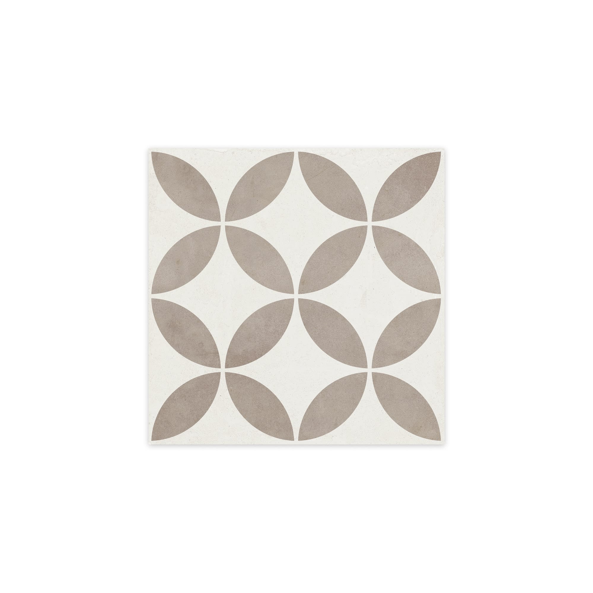 Carrelage effet Carreau ciment Axerio Greige 22,3x22,3x0,9 cm Savero - Sol et mur intérieur Peronda