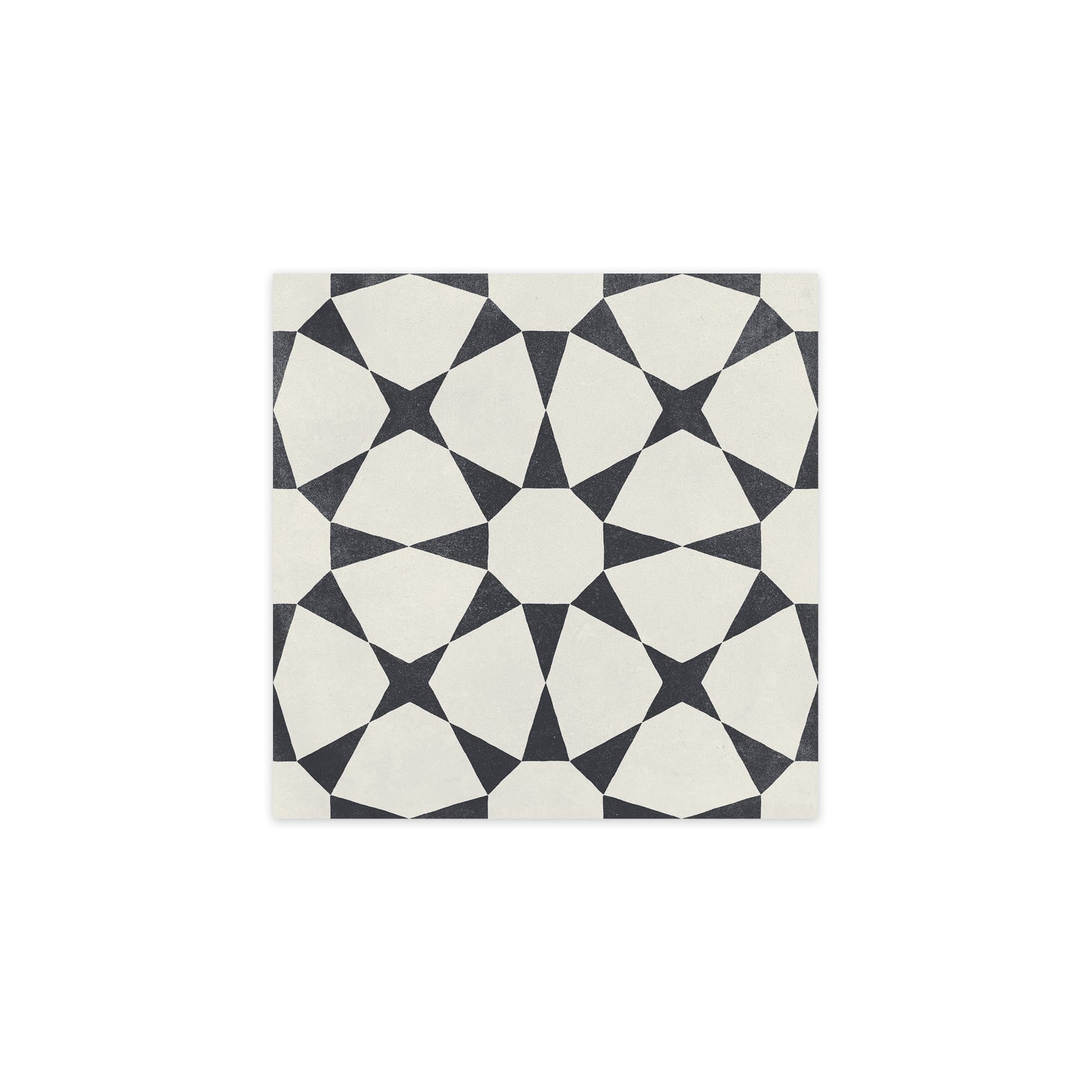 Carrelage effet Carreau ciment Axelis Noir 22,3x22,3x0,9 cm Torilys - Sol et mur intérieur Peronda