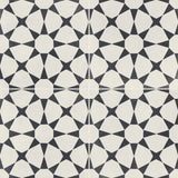 Carrelage effet Carreau ciment Axelis Noir 22,3x22,3x0,9 cm Torilys - Sol et mur intérieur