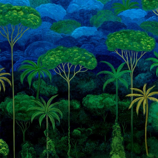 Papier peint panoramique Ciel Tropical Arte Bright Midnight - réf. 97650
