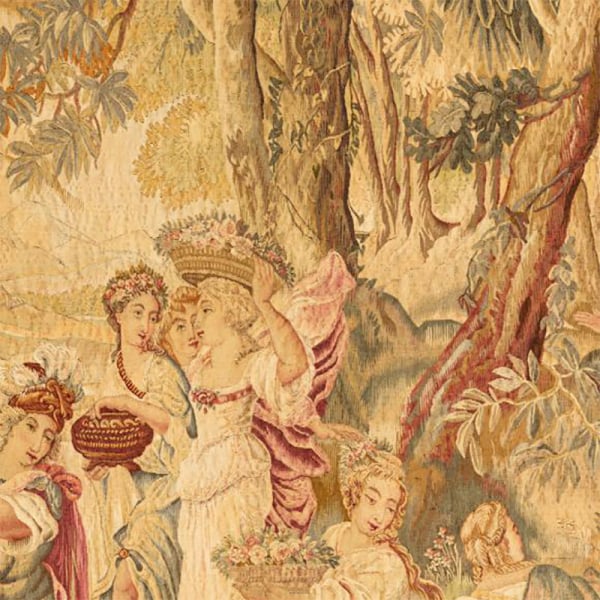 Papier peint panoramique Récolte des Fleurs Arte Sunset Gold - réf. 97880