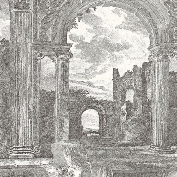 Papier peint panoramique Rovine Arte Onyx - réf. 42560
