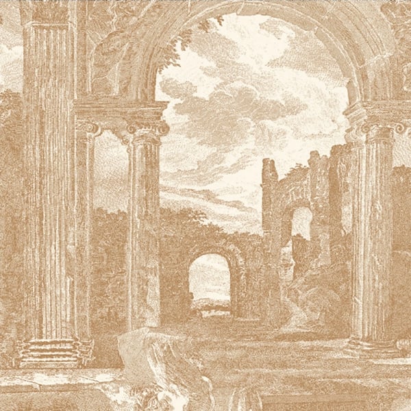 Papier peint panoramique Rovine Arte Toffee - réf. 42562