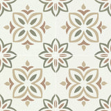 Carrelage effet Carreau ciment Avelora Vert 22,3x22,3x0,9 cm Proviel - Sol et mur intérieur