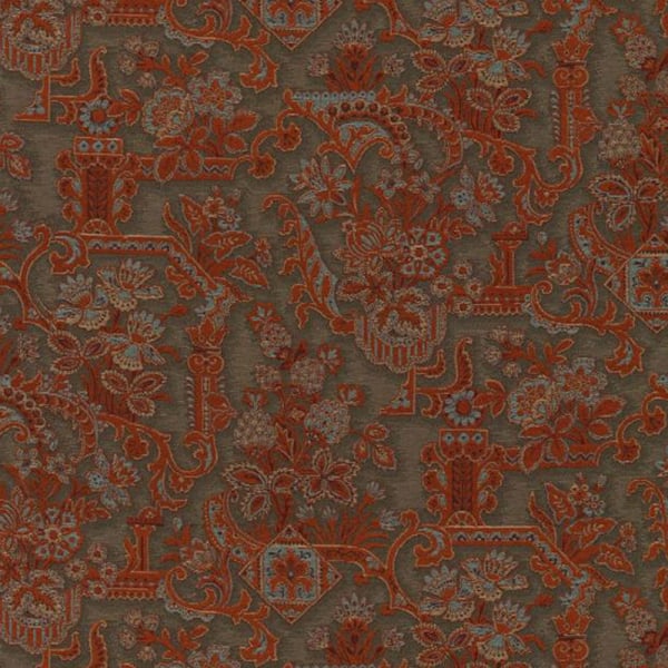 Revêtement mural Brocade Arte Vermilion - réf. 97840